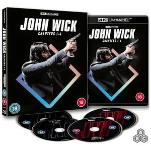 John Wick: Chapters 1-4 4K [4K Ultra HD] Format: Blu-ray - Bild 1 von 2