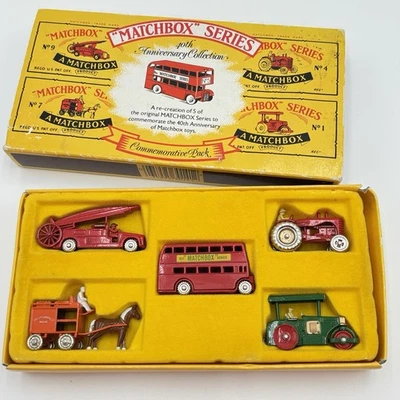 Vintage 1988 Matchbox Series 40th Anniversary Collection Die-cast 5 Models #G-1 - Image 1 of 4