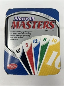 Phase 10 Masters Edition - Giochi Fundex 2008 Latta da Collezione - Foto 1 di 10