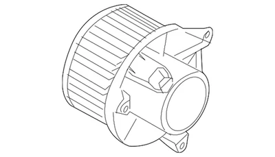 Genuine Nissan 2004-2012 Nissan - Blower Motor 27375-ZF00A Foto 1 de 2