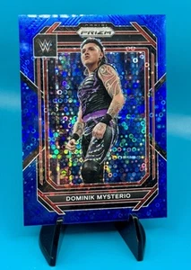 Dominik Mysterio 2023 Panini Prizm WWE #173 Blue Disco Parallel/25 - Imagen 1 de 2