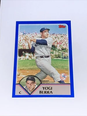 2023 Topps Archives - 2003 Topps Yogi Berra #299 - Image 1 of 4