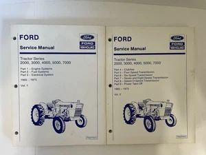 Tractor manual de servicio Ford New Holland serie 2000,3000,4000,5000,7000 1965-75 - Imagen 1 de 16