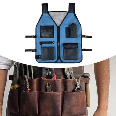 Electrician Work Vest Utility Multifunctional Comfortable with Multiple Pockets - Image 1 of 4