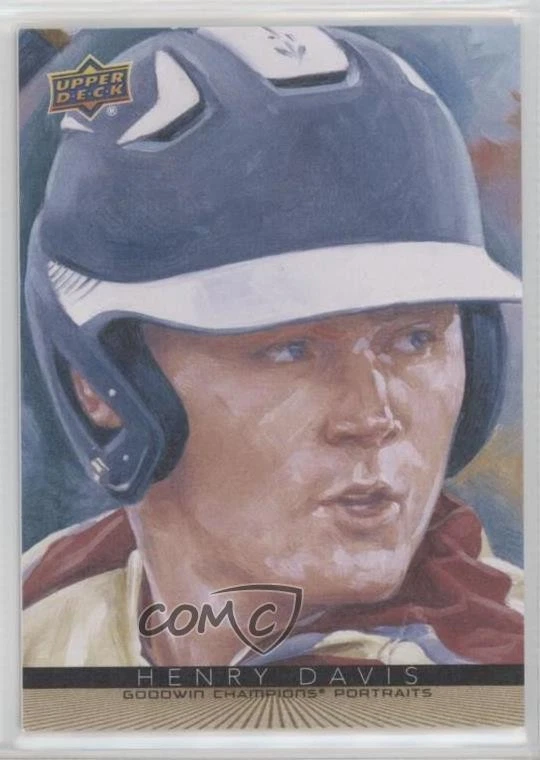 2022 Upper Deck Goodwin Champions Portraits Henry Davis #P-2 - Image 1 of 2