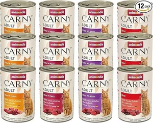 animonda Carny Adult Herzhafte Variation Katzennassfutter, 12 x 400 g - Bild 1 von 5