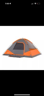 Juego combinado de tienda de campaña Ozark Trail 22 piezas para 4 personas bolsa naranja Foto 1 de 4