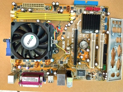 ASUS  - (SKT AM2) M2N-MX SE PLUS + CPU+MASCHERINA -FUNZIONANTE - Immagine 1 di 4