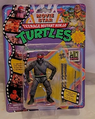 Teenage Mutant Ninja Turtles Movie Star Foot Soldier  New & Sealed - Image 1 of 4