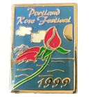 1999 Portland Rose Festival Cloisonne émail chapeau revers épingle Oregon Estate