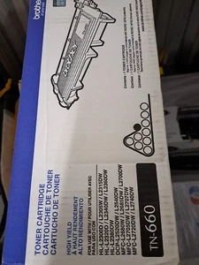 Brother TN660 Black Toner Cartridge - Photo 1/1