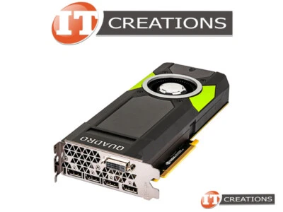 HP NVIDIA QUADRO P5000 PASCAL GPU 16GB 2560 CORES GRAPHICS VIDEO CARD Z0B13AA - Image 1 of 3