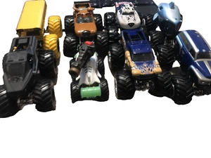 Hot Wheels Monster Jam 1:64 Monster Truck Jam Mattel Lot Of 8 - Picture 1 of 10