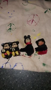 Vintage Mickey Mouse Pencil Hugger lot of 4 (see description) - Picture 1 of 3