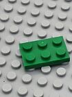 LEGO&#174; 15x Stein Platte Basic Flach Brick 2x3 - 3021 - Gr&#252;n Green