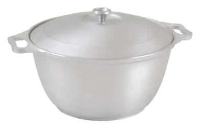 Koch-Topf mit Deckel 3 Liter Aluguss Kazan Kasan Wok Gulaschkessel 24cm Durchm. - Bild 1 von 2