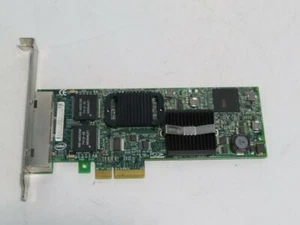 INTEL GIGABIT ET QUAD PORT SERVER ADAPTER E1G44ETBLK FH BRACKET - Picture 1 of 4