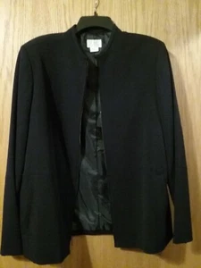 clc cricket lane collection womens blazer, sz12, shell 63% poly 33 rayon 4 lycra - Picture 1 of 5