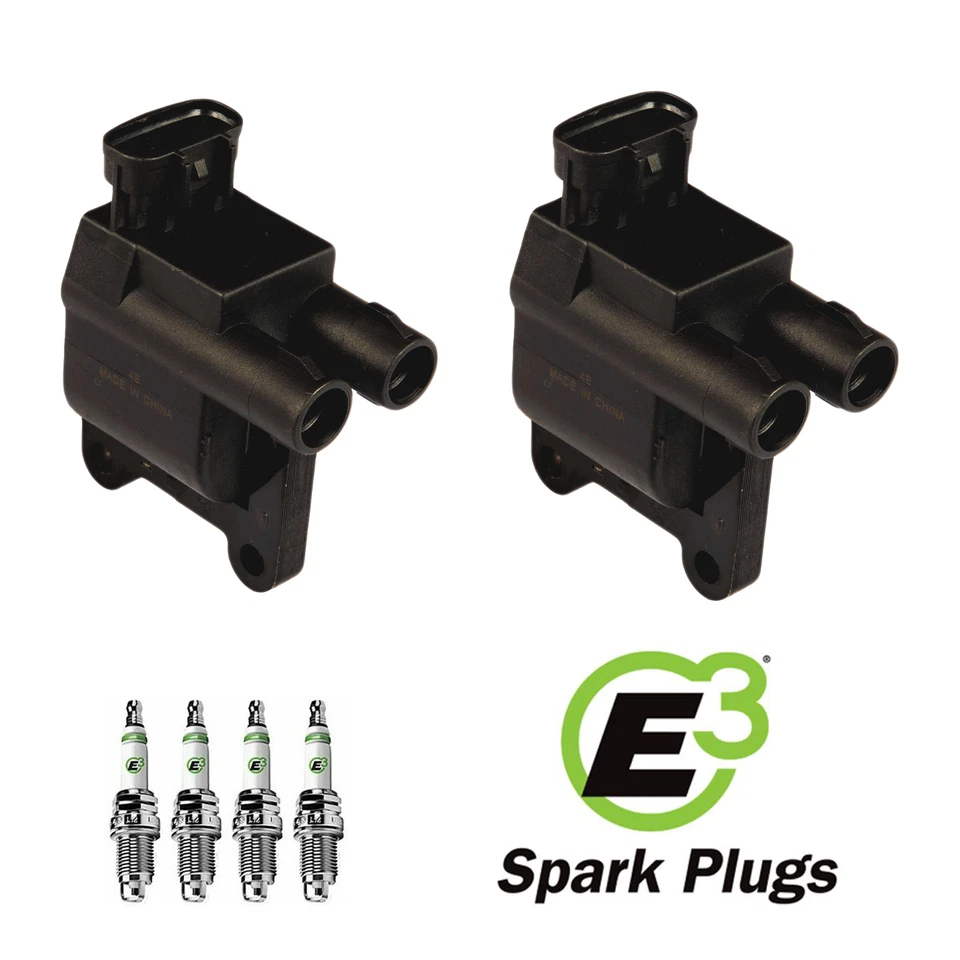 Bobina de encendido y bujía premium E3 para Toyota Camry 4Runner UF180 1997-2001 Foto 1 de 4