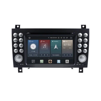 For Mercedes Benz SLK R171 W171 7" Touchscreen Android Car Radio GPS Navigation - Image 1 of 4
