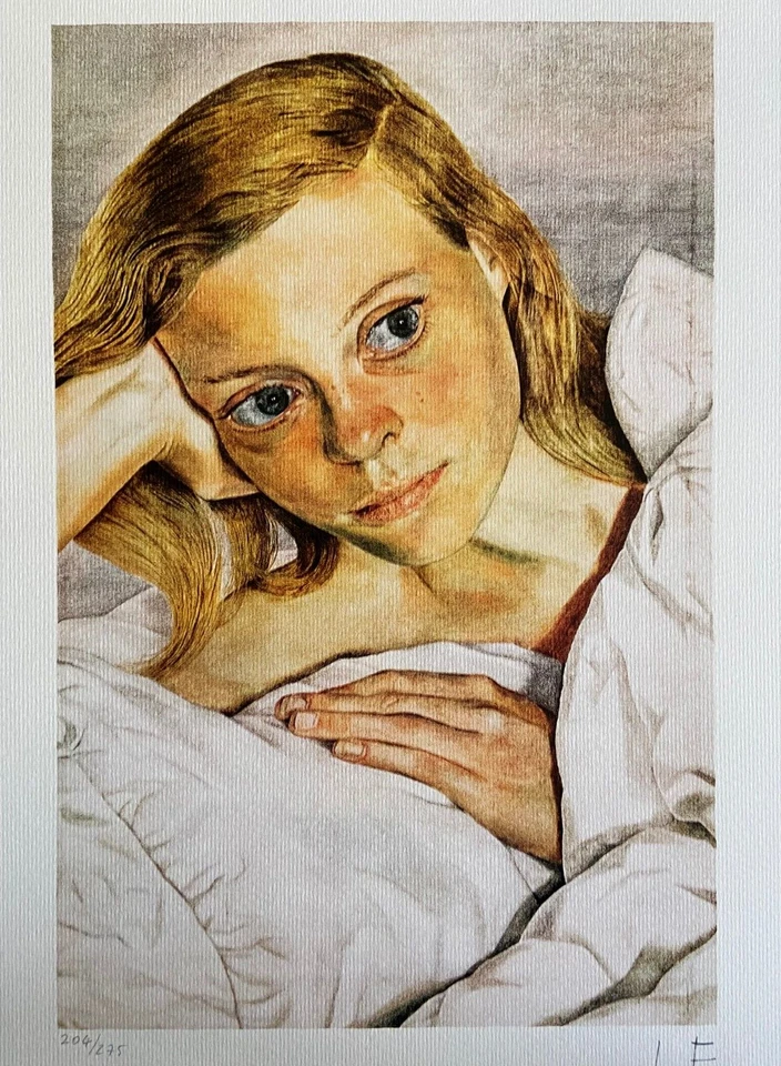 Litografía Lucian Freud Original Numerada a Mano Firmada Limitada 275 Foto 1 de 4