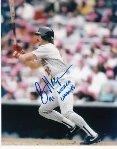 BRIAN HARPER MINNESOTA TWINS 91 WORLD CHAMPS ACTION SIGNED 8x10 - Picture 1 of 1
