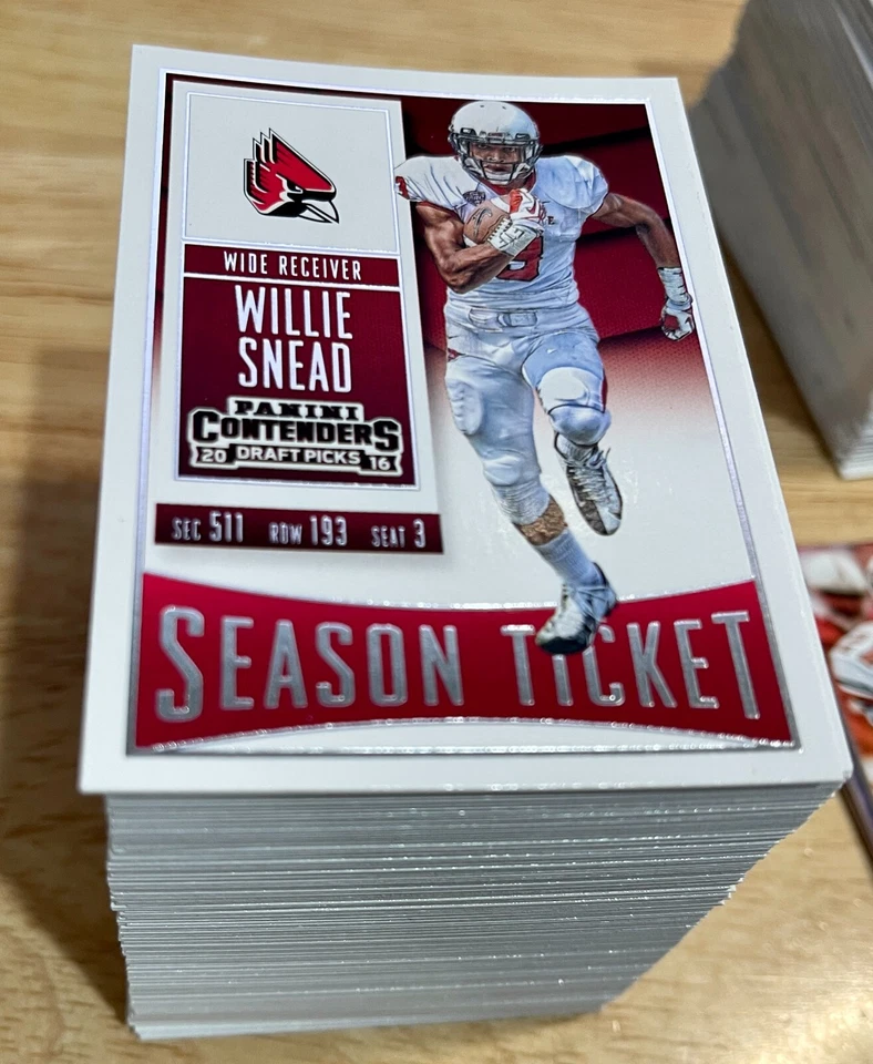 2016 Panini Contenders Draft Pics Football Cards 1-100 + Inserts - Fill Your Set - Image 1 of 1