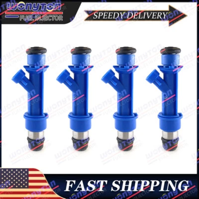 Conjunto de 4 injetores de combustível Delph* upgrade 8 furos para 99-02 Chevy Olds Pontiac 2.4L - Imagem 1 de 4