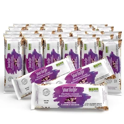 Smart for Life Oatmeal Raisin Diet Cookies, 5 Week Meal Replacement - Pack of 35 - Image 1 of 4