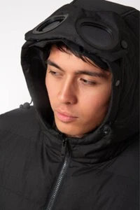 Chaqueta SOULSTAR GOGGLE para hombre - negra, gris, vino. Hasta la rodilla con capucha de poliéster - Imagen 1 de 5
