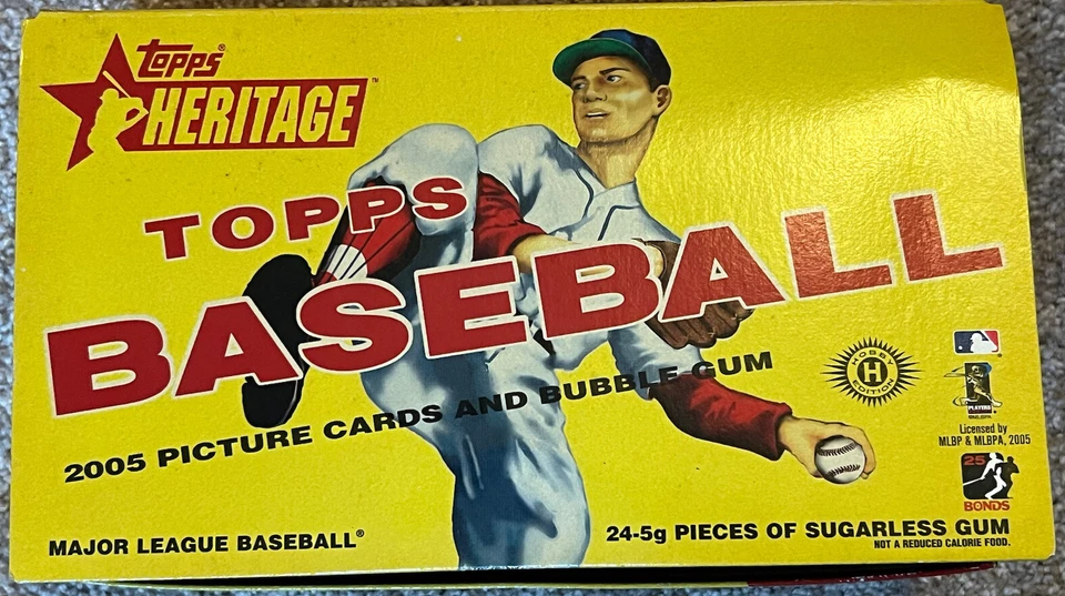 2005 Topps Heritage Baseball Cards - #1-475 White Backs - Complete Your Set - Image 1 of 1