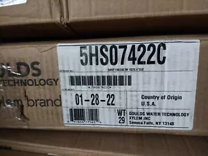 Goulds 5HS07422C, 3/4HP, 230V, 2 Wire, 4" Submersible Well Pump - Picture 1 of 2