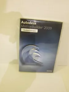 NEW Autodesk Motion Builder W/SERIAL NO. 2009 Student Version (PC DVD, 2009)#BR - Picture 1 of 3