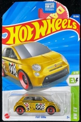 2025 Hot Wheels  Fiat 500e Gold HW EV #33, Combo Ship Available READ - Image 1 of 4