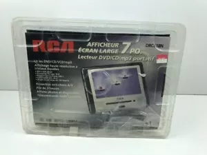 RCA DRC618N Portable DVD Player w 7" Screen - Brand New Never Opened - Picture 1 of 8