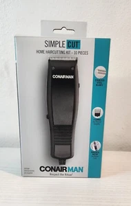 Conair Man Simple Cut Corded Haircutting Kit 10 Piece Set CONAIR - Picture 1 of 4
