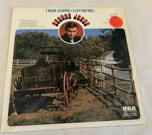GEORGE JONES I Made Leaving (Easy For You) LP original shrinkwrap 1972 - Imagen 1 de 4
