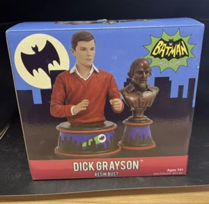 Batman 1966 TV Series Dick Grayson Resin Bust Statue Limited Diamond Select NEW - Picture 1 of 3
