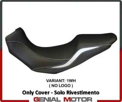 Seat saddle cover Salerno White (WH)T.I. for TRIUMPH TIGER 1050 2007 > 2013 - Imagem 1 de 2