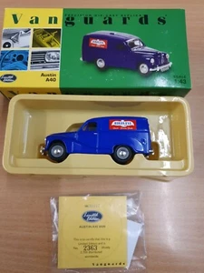 Vanguards 1:43 VA00317 Austin A40 Van Birds Eye  Limited Edition - Picture 1 of 5
