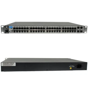 HP 2530-48 J9781A 48-Port Fast Ethernet Switch 2x GE 2 x SFP - Bild 1 von 6