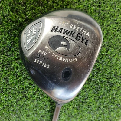 Callaway Pro Series 9.5 Hawkeye VFT Titanium Driver Tour Stiff H65 Graphite RH - Image 1 of 4