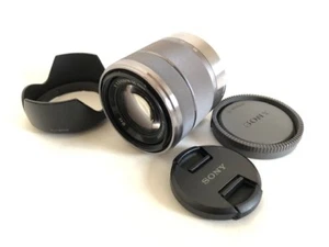 SONY SEL1855 3.5-5.6 f18-55 APS-C OSS w/ Lens Hood [ Excellent+++] from Japan - Picture 1 of 12