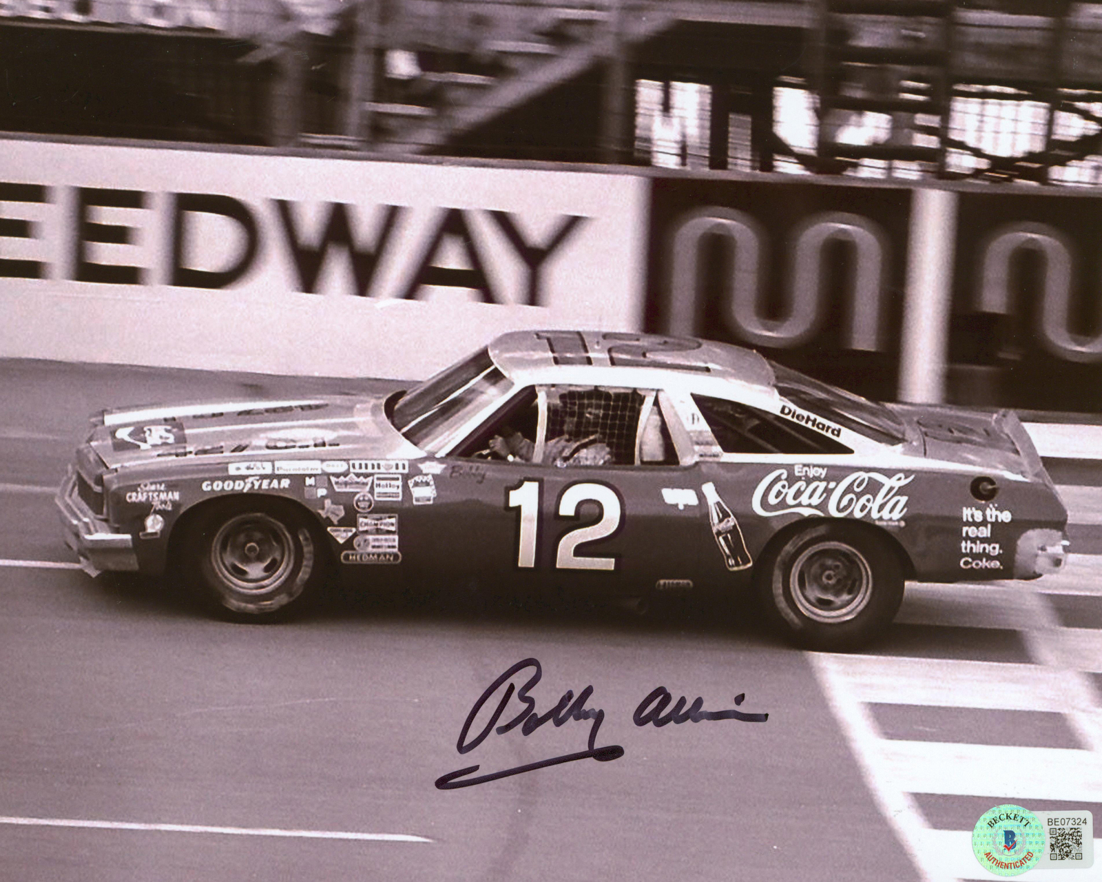 Bobby Allison Autographed Signed Nascar Authentic 8X10 Photo Beckett 