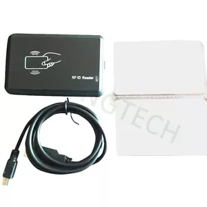 MIFARE Classic 1K Lettore RFID 13,56Mhz Desktop Nero Interfaccia USB - Foto 1 di 1