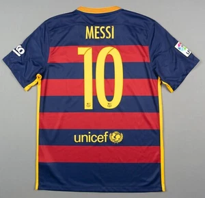 FC BARCELONA 2015 2016 LEO MESSI TRIKOT HEIMTRIKOT MEDIUM 659794-422 ORIGINAL - Bild 1 von 14