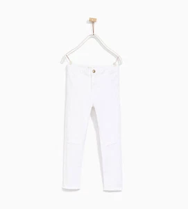 Zara Basic Collection Jegging White Size 5 43.5" - Picture 1 of 1