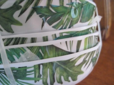 Michel Design Works Palm Breeze Melamine Cereal Bowls Set of 4 NEW - Image 1 of 4