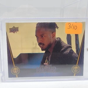 2018 Upper Deck Marvel Black Panther Challenge Denied #80 Clear Parallel 3 Of 10 - Picture 1 of 3