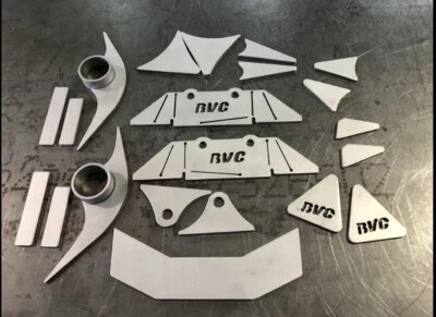 Honda TRX250R Gusset Kit with Front Motor Mounts - Image 1 of 3